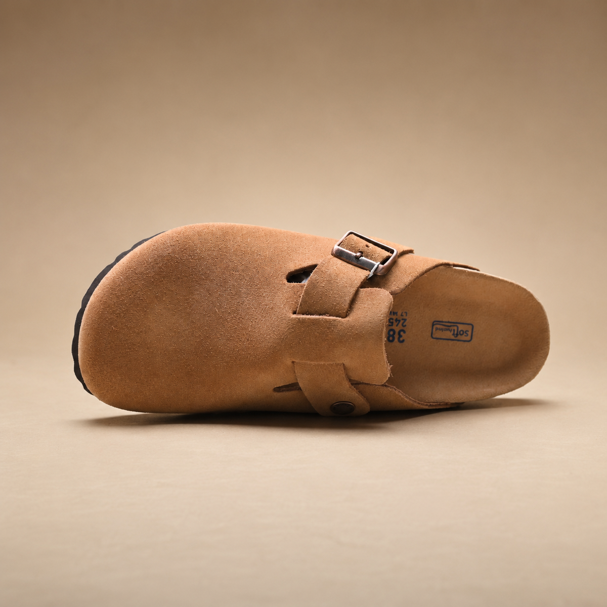 Sabots en daim Birkenstock Boston pour femmes