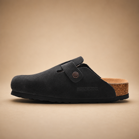 Sabots en daim Birkenstock Boston pour femmes