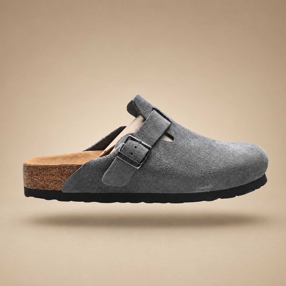 Sabots en daim Birkenstock Boston pour femmes