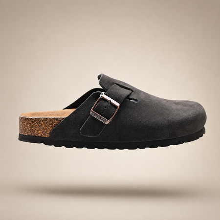 Sabots en daim Birkenstock Boston pour femmes