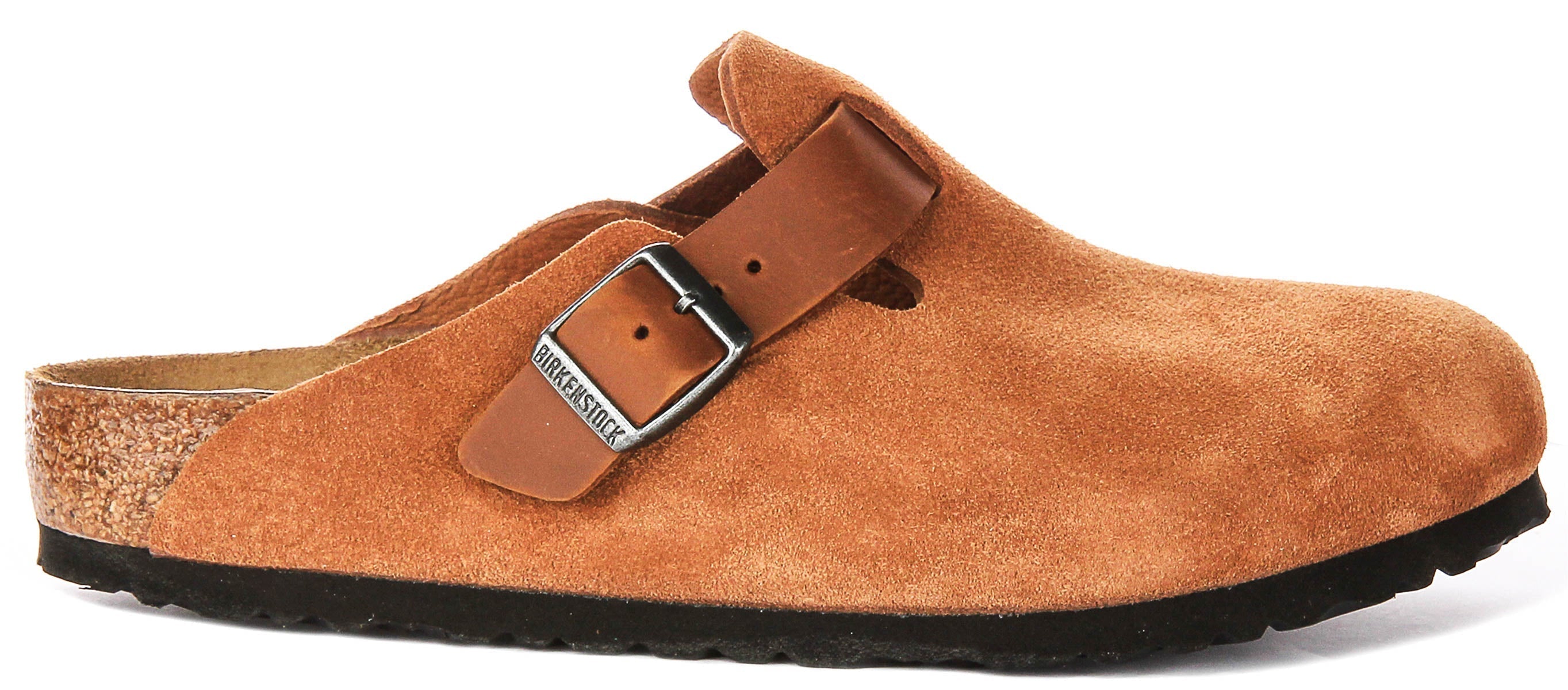 Birkenstock Boston sabots | Birko-Flor cognac pour hommes et femmes