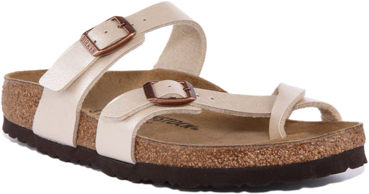 Birkenstock Mayari sandalen | crème Birko-Flor voor dames