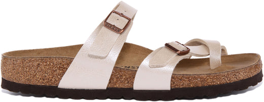 Birkenstock Mayari sandalen | crème Birko-Flor voor dames