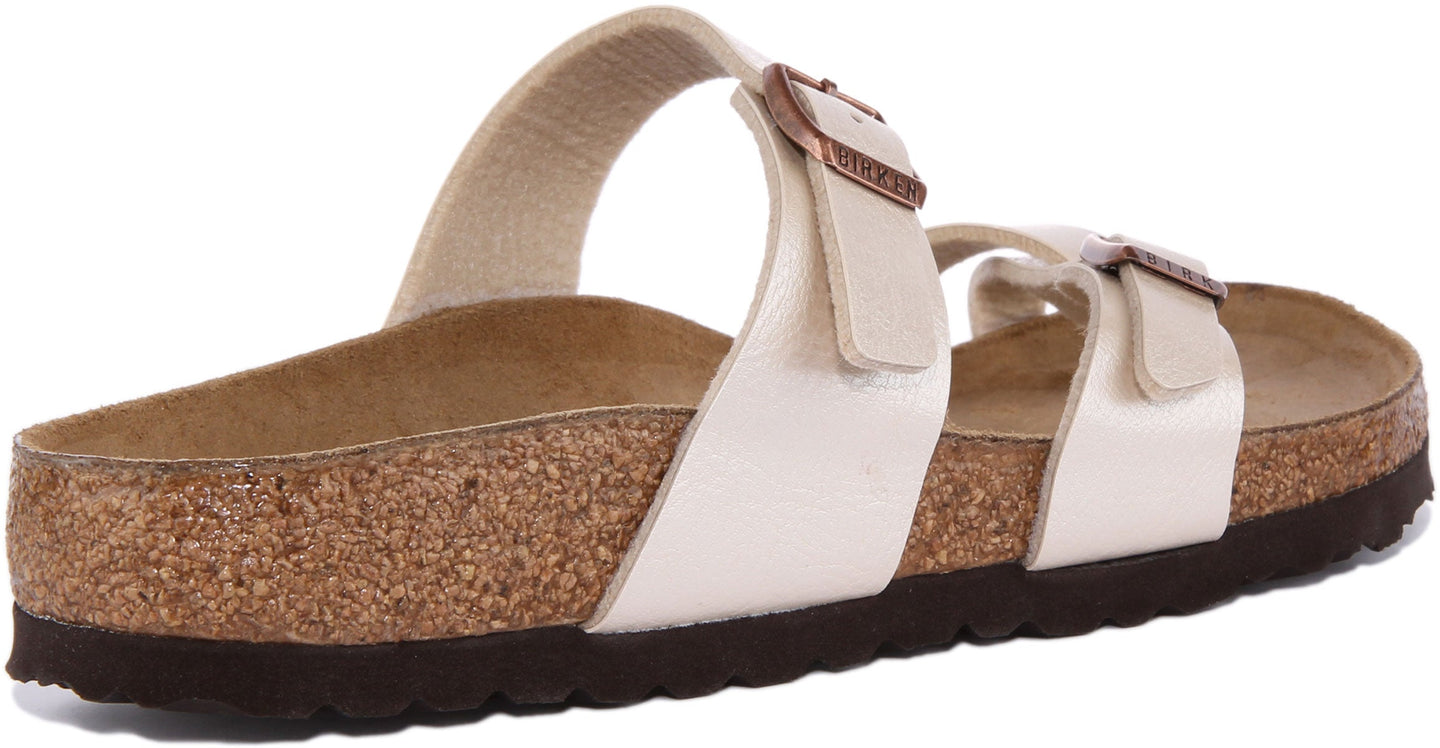 Birkenstock Mayari sandalen | crème Birko-Flor voor dames