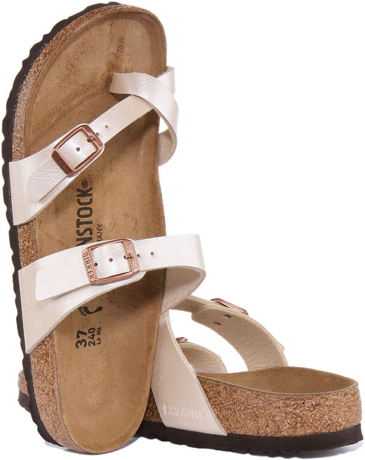 Birkenstock Mayari sandalen | crème Birko-Flor voor dames