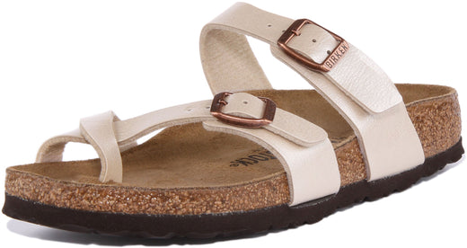 Birkenstock Mayari sandalen | crème Birko-Flor voor dames