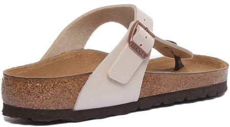 Birkenstock Gizeh-sandalen | Crèmekleurig Birko-Flor voor dames