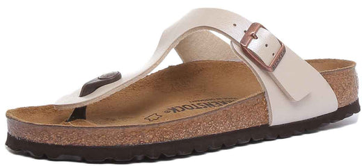 Birkenstock Gizeh-sandalen | Crèmekleurig Birko-Flor voor dames