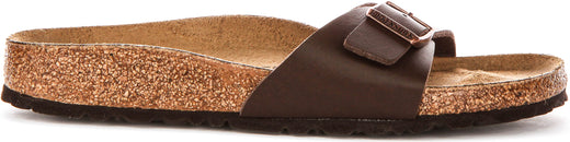 Sandali Birkenstock Madrid | Birko-Flor marrone scuro da donna - calzata stretta