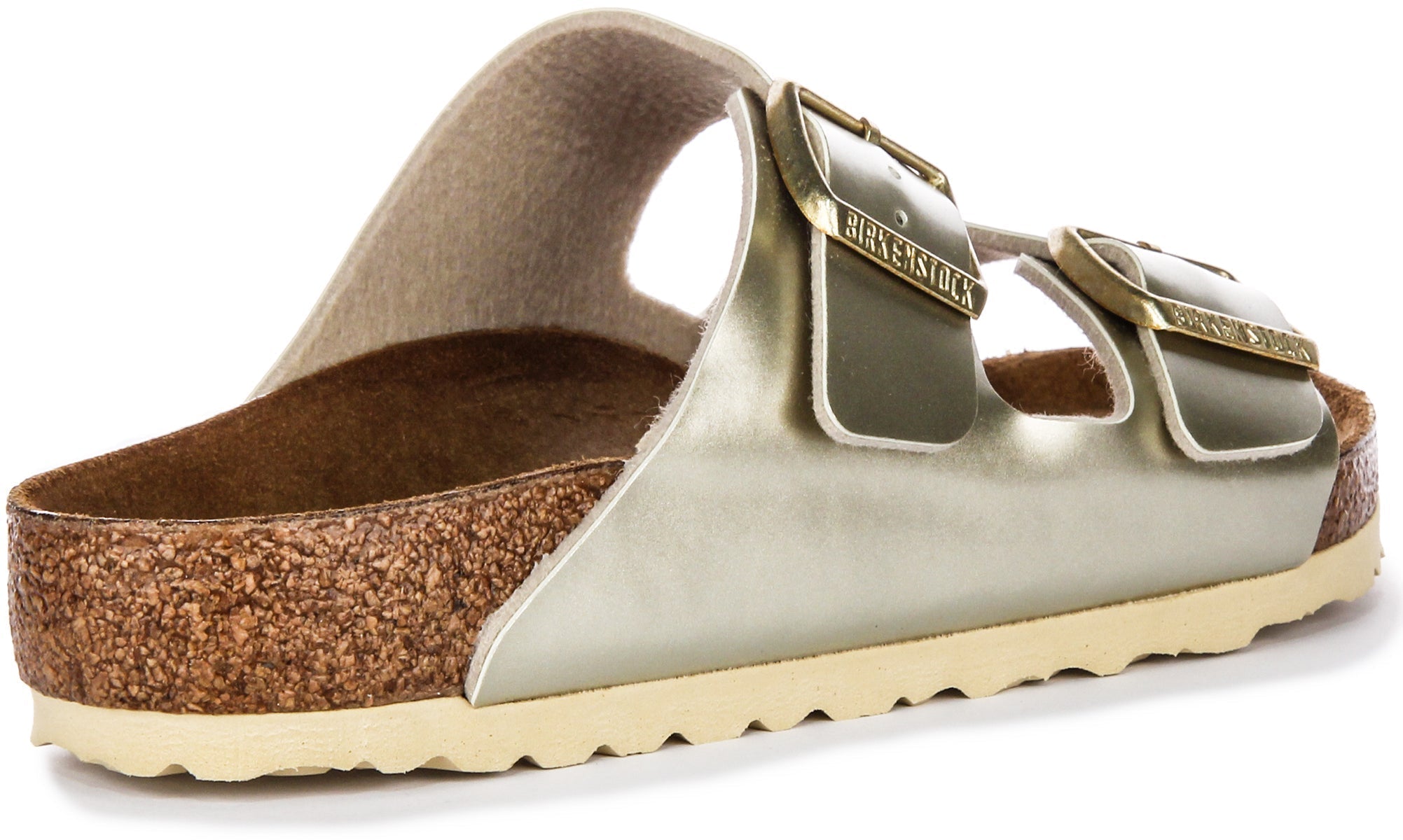 Sandales Birkenstock Arizona | Birko-Flor doré pour enfants