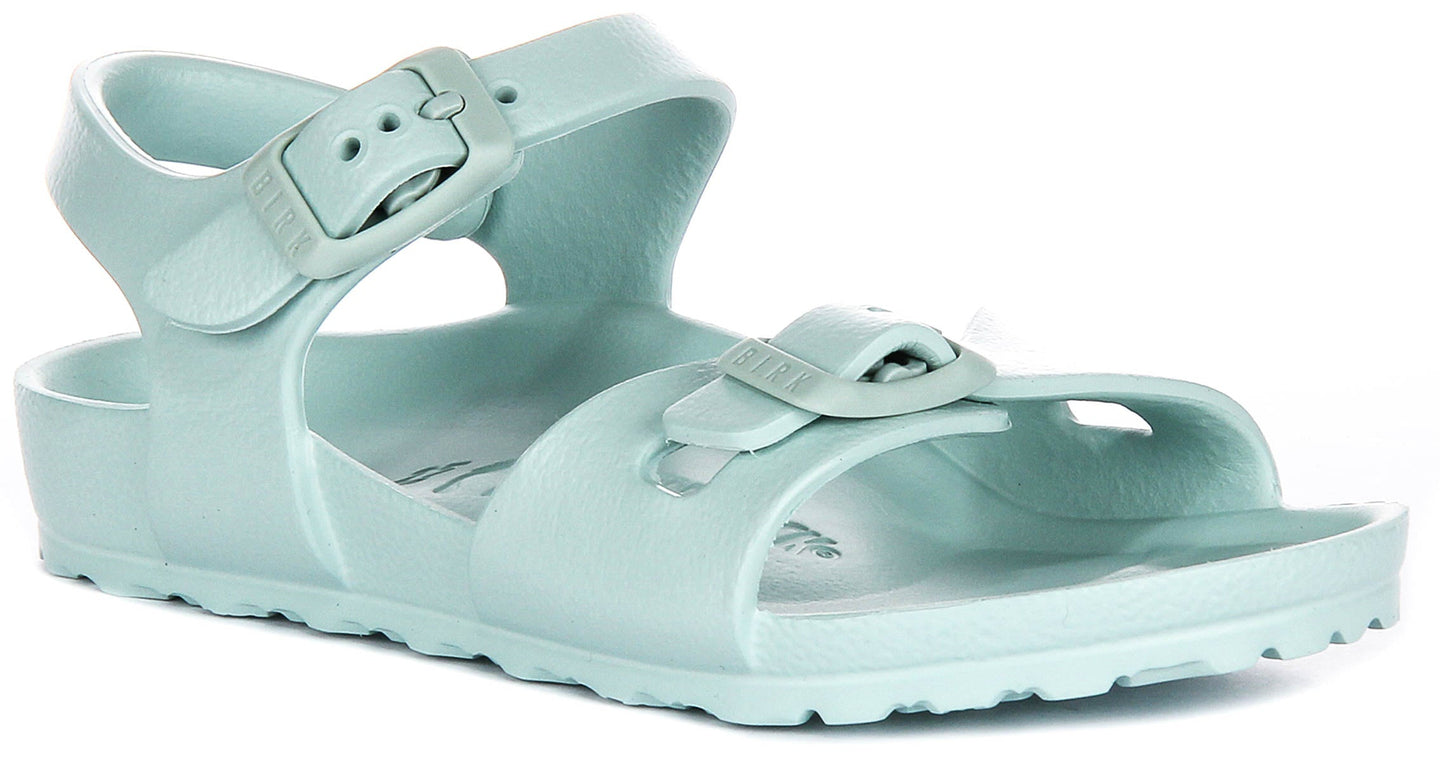 Birkenstock Rio sandali | EVA verde per bambini - Calzata stretta