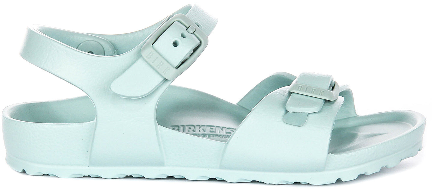 Birkenstock Rio sandali | EVA verde per bambini - Calzata stretta