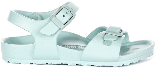 Birkenstock Rio sandali | EVA verde per bambini - Calzata stretta