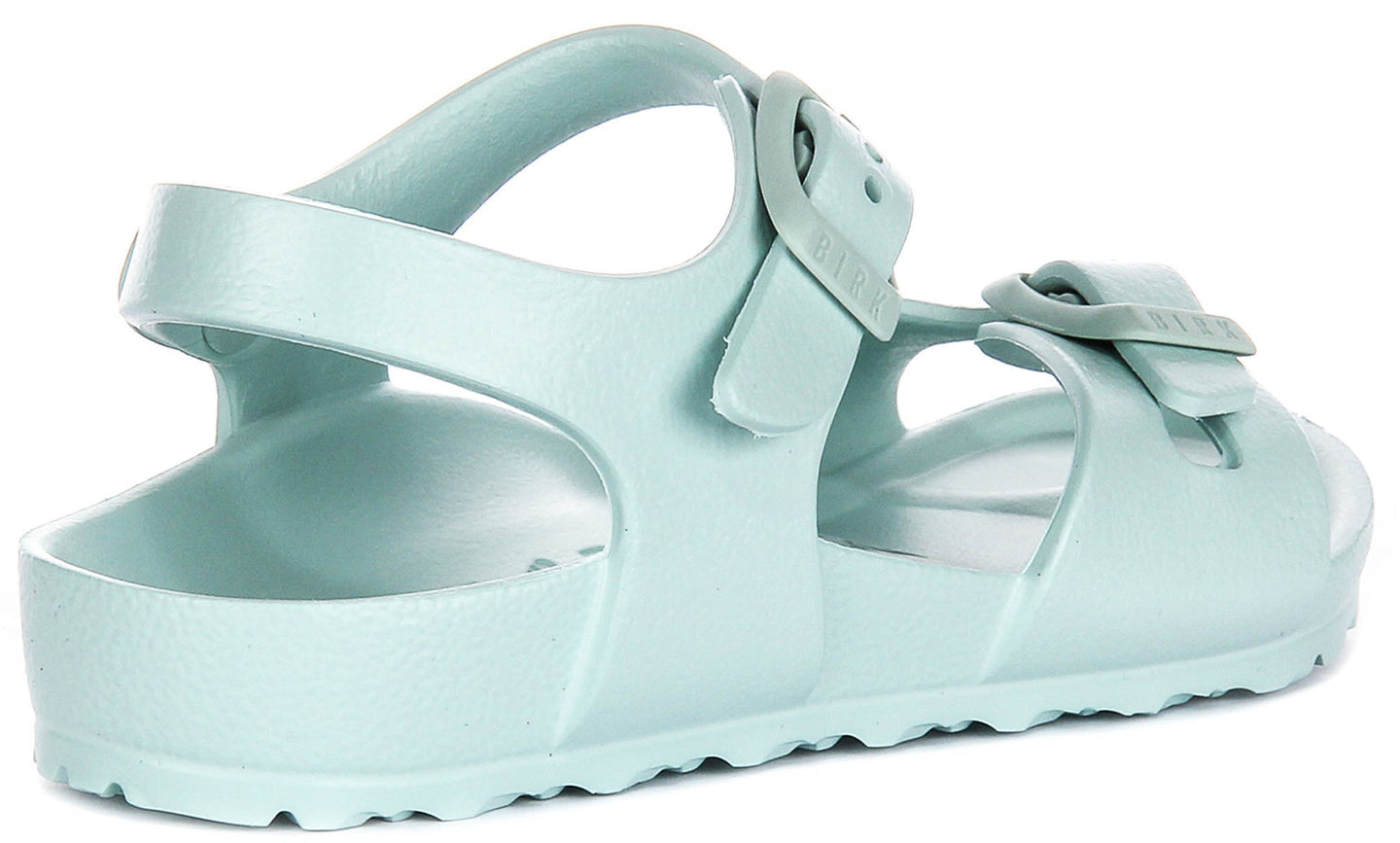 Birkenstock Rio sandali | EVA verde per bambini - Calzata stretta