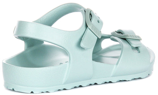 Birkenstock Rio sandali | EVA verde per bambini - Calzata stretta