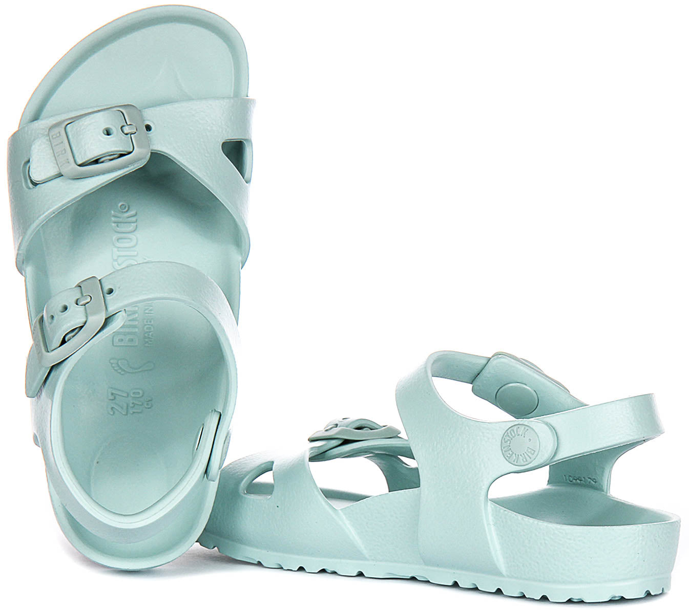 Birkenstock Rio sandali | EVA verde per bambini - Calzata stretta
