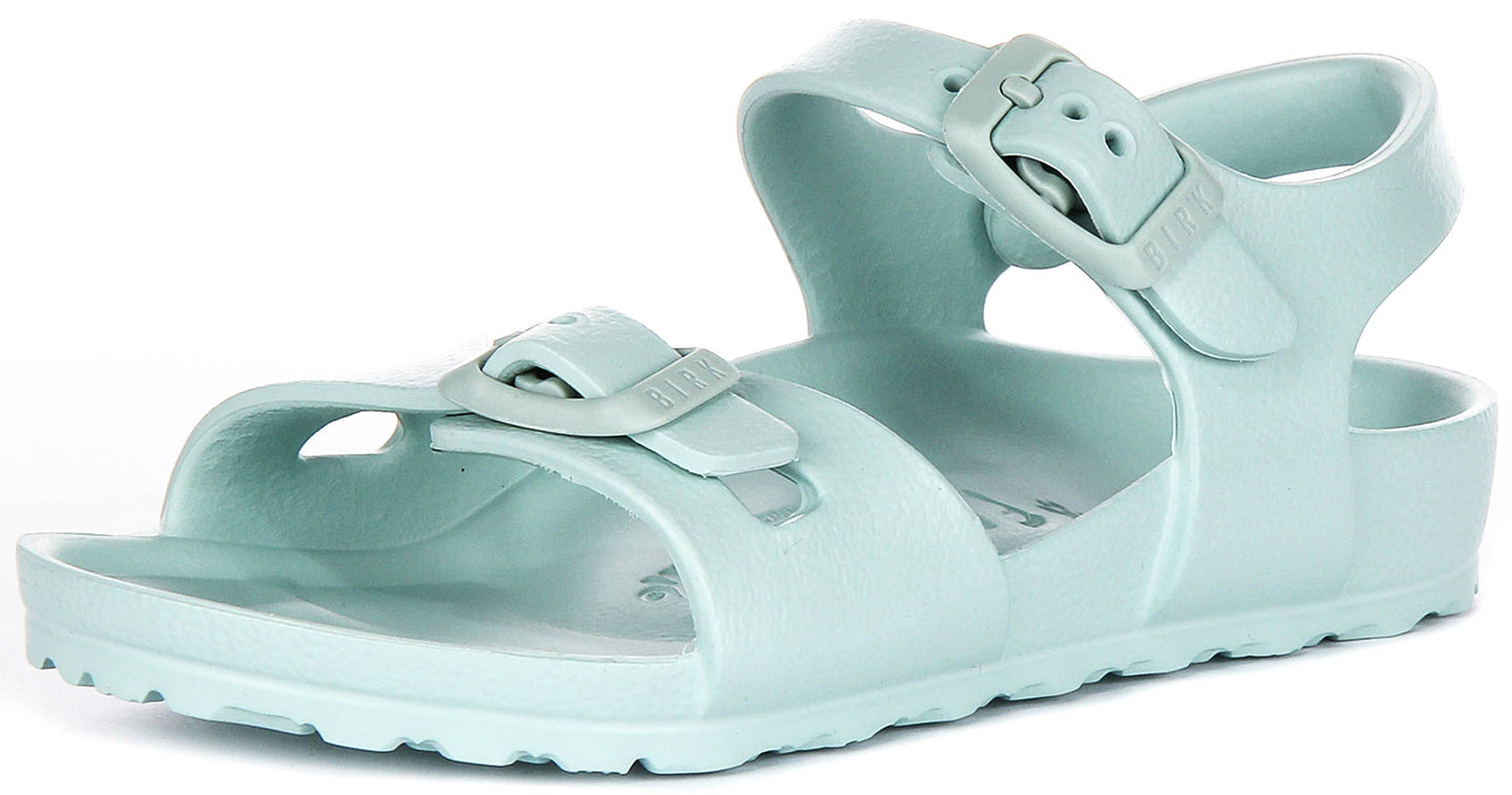 Birkenstock Rio sandali | EVA verde per bambini - Calzata stretta