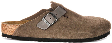 Birkenstock Boston-träskor | brun Birko-Flor för män och kvinnor