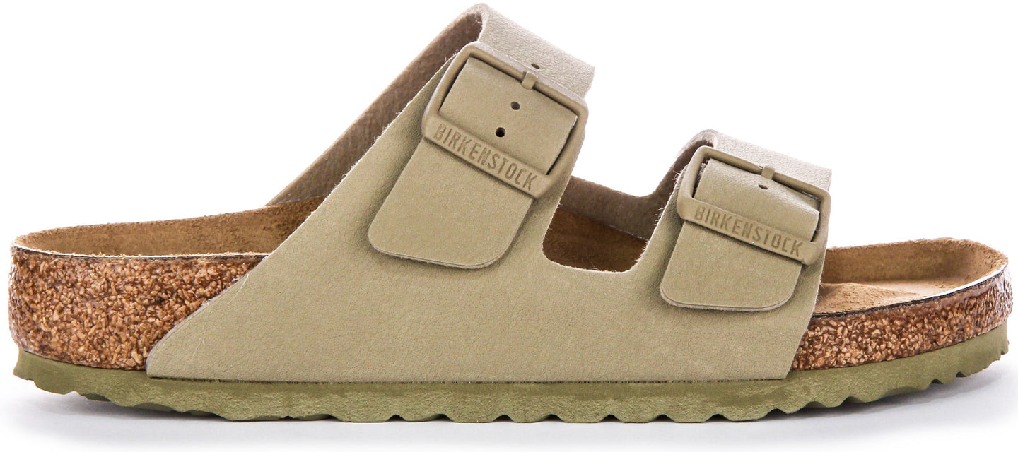 Sandalias Birkenstock Arizona | Birko-Flor caqui para hombre y mujer
