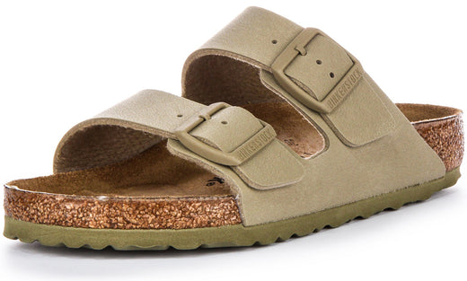Sandalias Birkenstock Arizona | Birko-Flor caqui para hombre y mujer