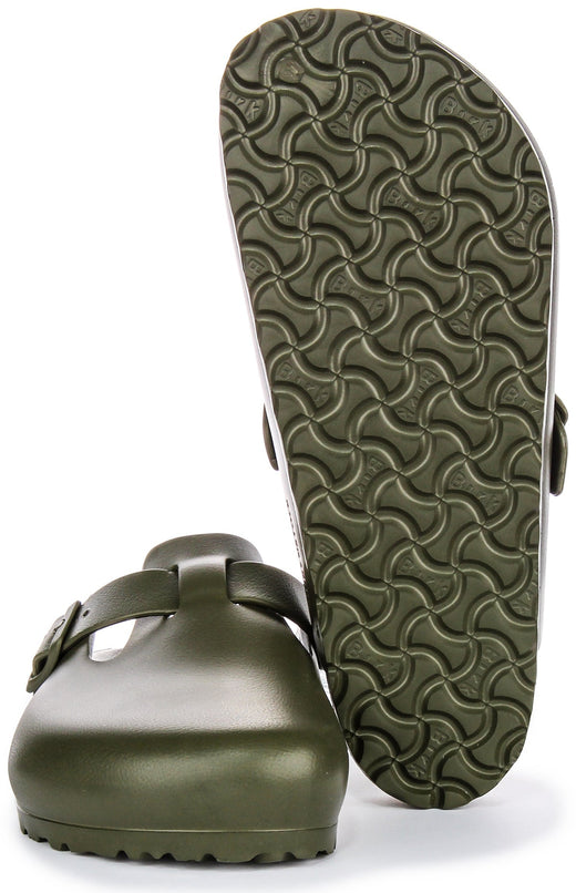 Zoccoli Birkenstock Boston | EVA color cachi da uomo e da donna