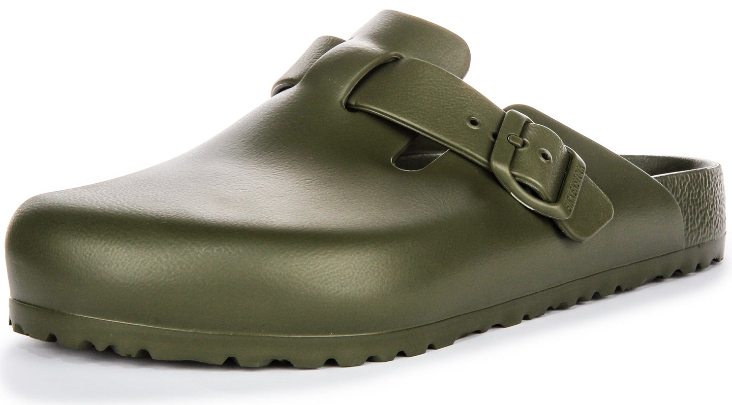 Zoccoli Birkenstock Boston | EVA color cachi da uomo e da donna