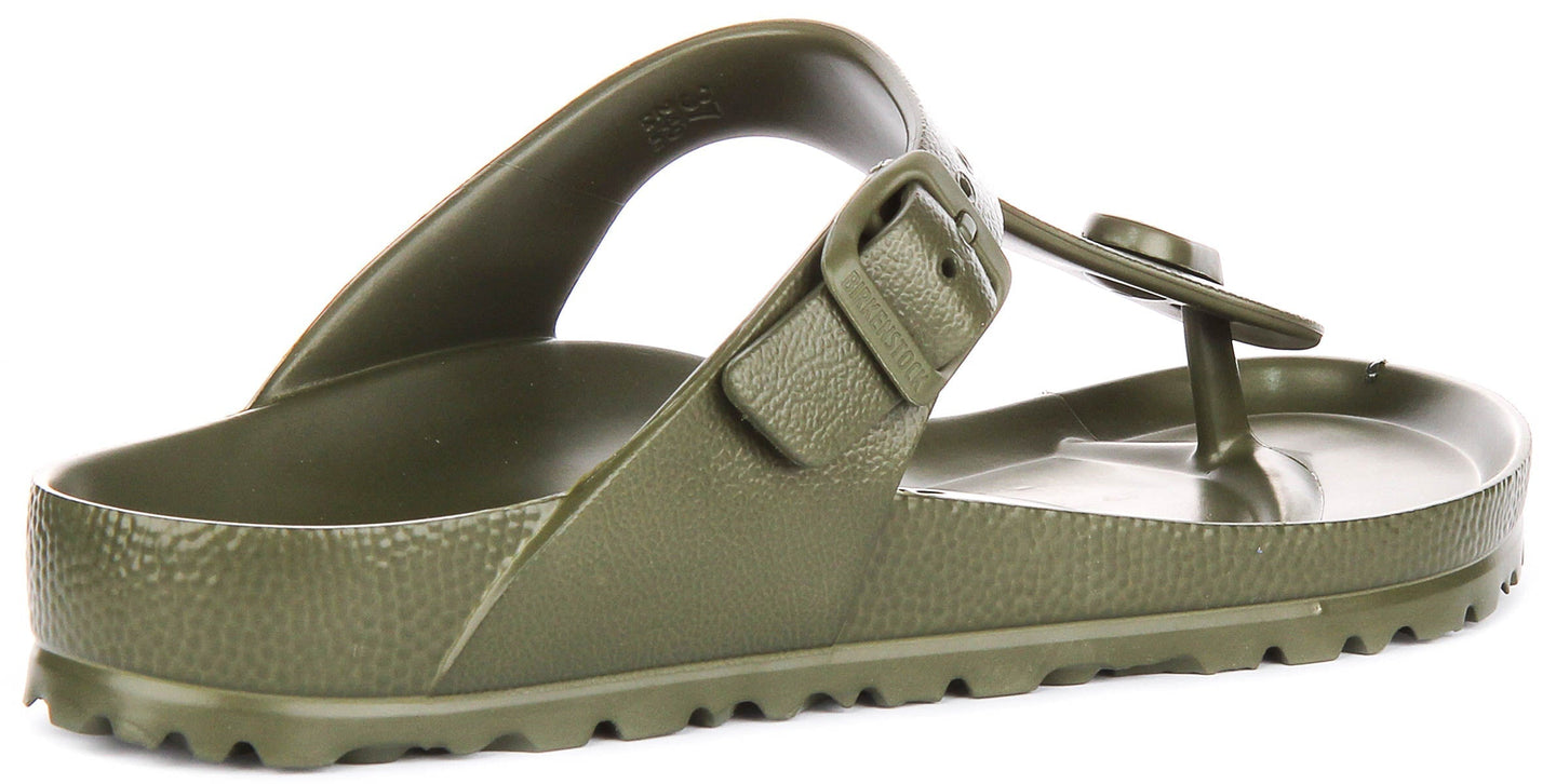 Birkenstock Gizeh-sandalen | kaki EVA voor heren en dames - normale pasvorm