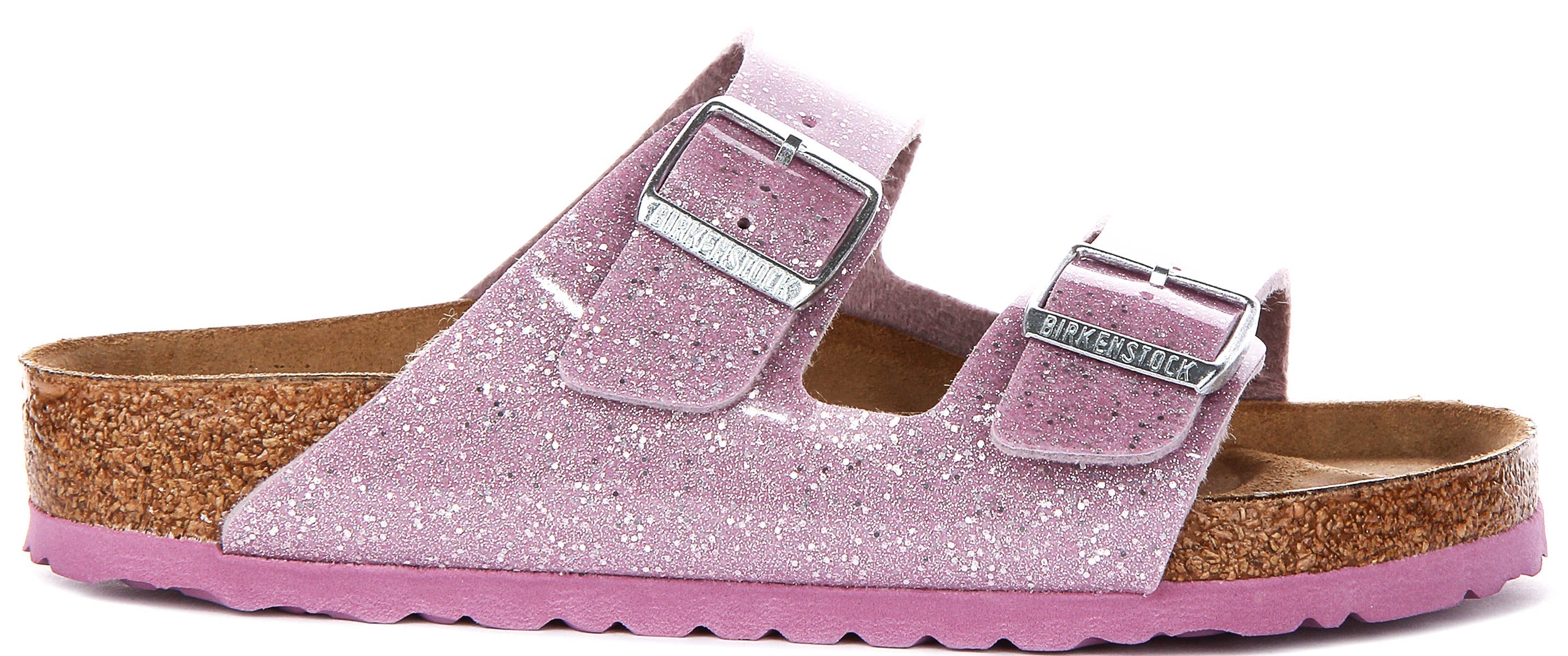 Birkenstock Arizona-sandaler | lavendelfärgad Birko-Flor för barn – normal passform