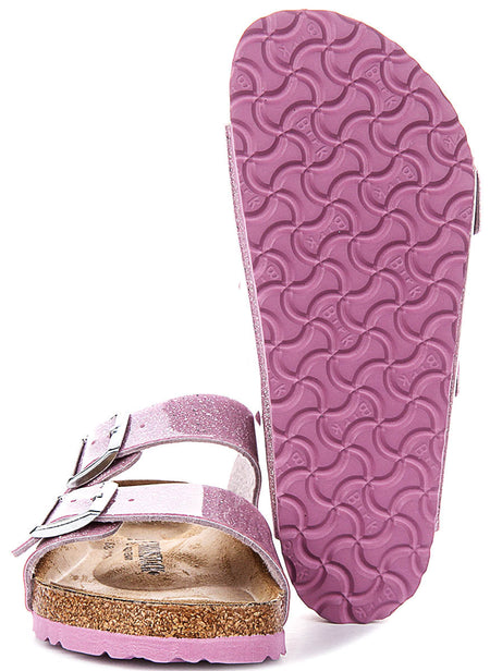 Birkenstock Arizona-sandaler | lavendelfärgad Birko-Flor för barn – normal passform