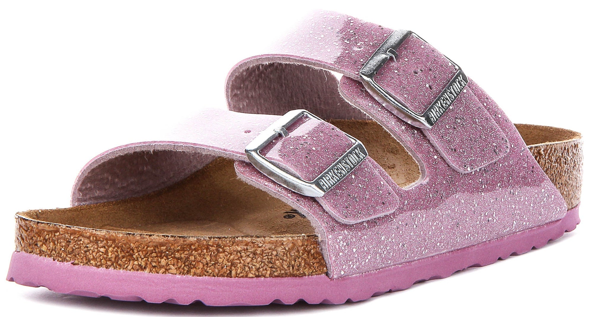 Birkenstock Arizona-sandaler | lavendelfärgad Birko-Flor för barn – normal passform