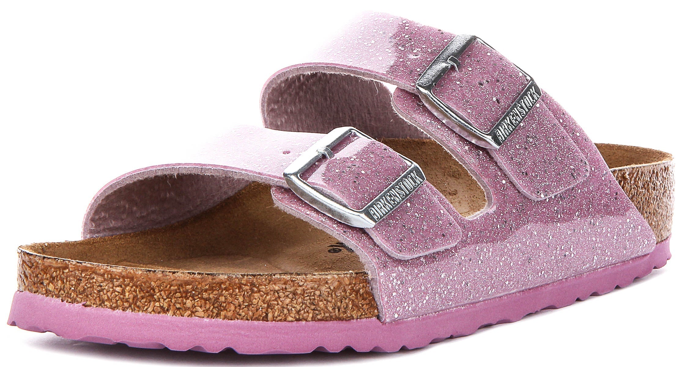 Birkenstock Arizona-sandaler | lavendelfärgad Birko-Flor för barn – normal passform
