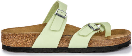 Birkenstock Mayari Sandals | Lime nubuck leather for Women