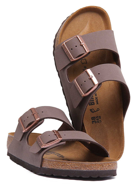 Sandali Birkenstock Arizona | Birkibuc color moka da uomo e donna
