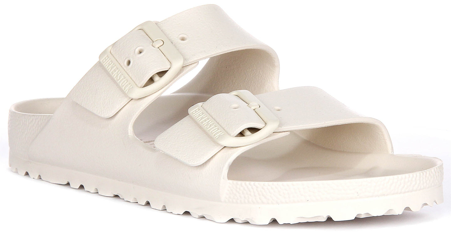 Sandales Birkenstock Arizona | EVA blanc cassé pour hommes et femmes - largeur étroite