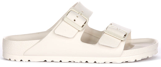 Sandales Birkenstock Arizona | EVA blanc cassé pour hommes et femmes - largeur étroite