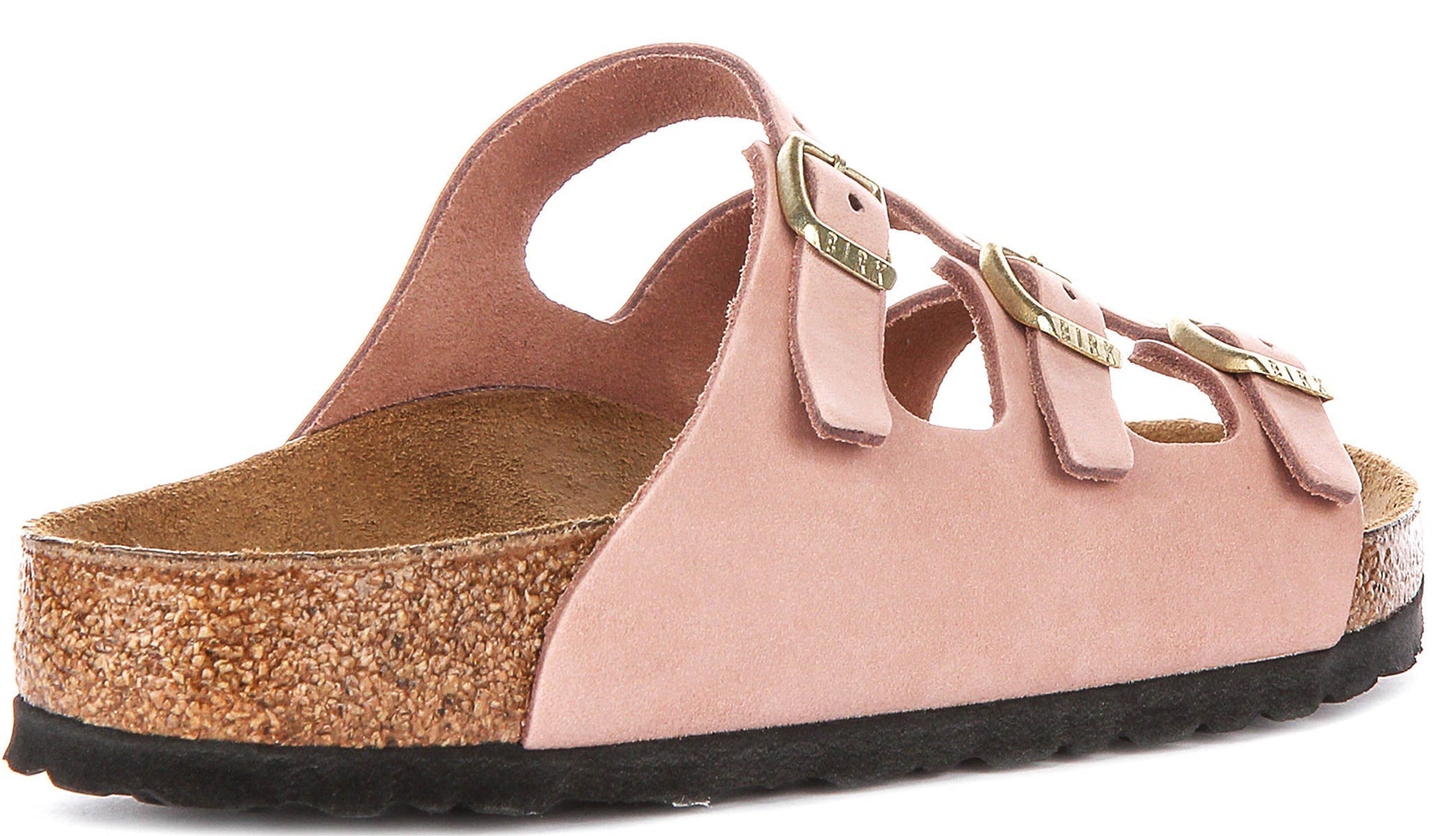 Sandali Birkenstock Florida | Pelle nabuk rosa da donna - calzata regolare