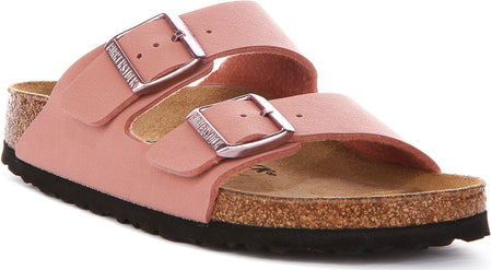 Birkenstock Arizona-sandaler | rosa Birko-Flor för barn – smal passform