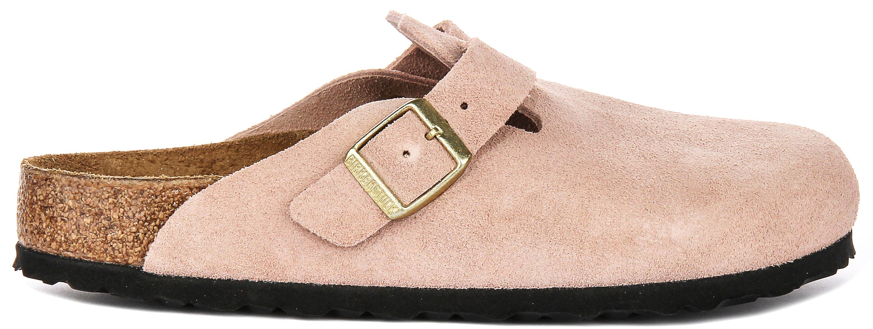 Birkenstock Boston zoccoli | Birko-Flor rosa da uomo e donna