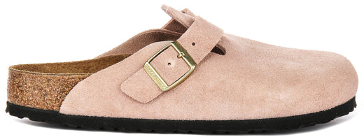 Birkenstock Boston zoccoli | Birko-Flor rosa da uomo e donna