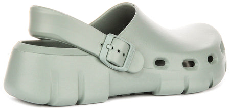 Birkenstock Birki Flow sabots | EVA vert sauge pour femmes - coupe standard