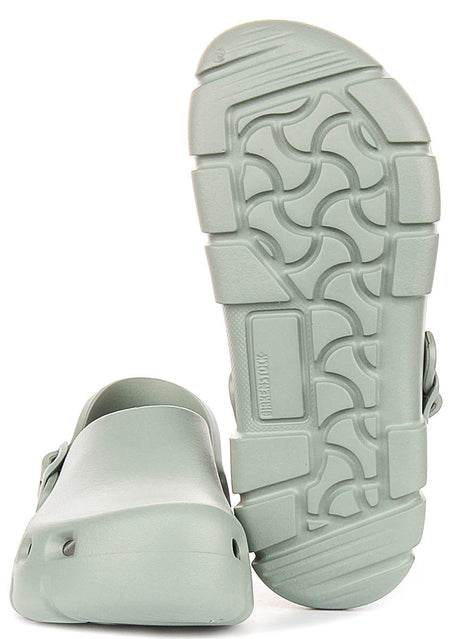 Birkenstock Birki Flow sabots | EVA vert sauge pour femmes - coupe standard