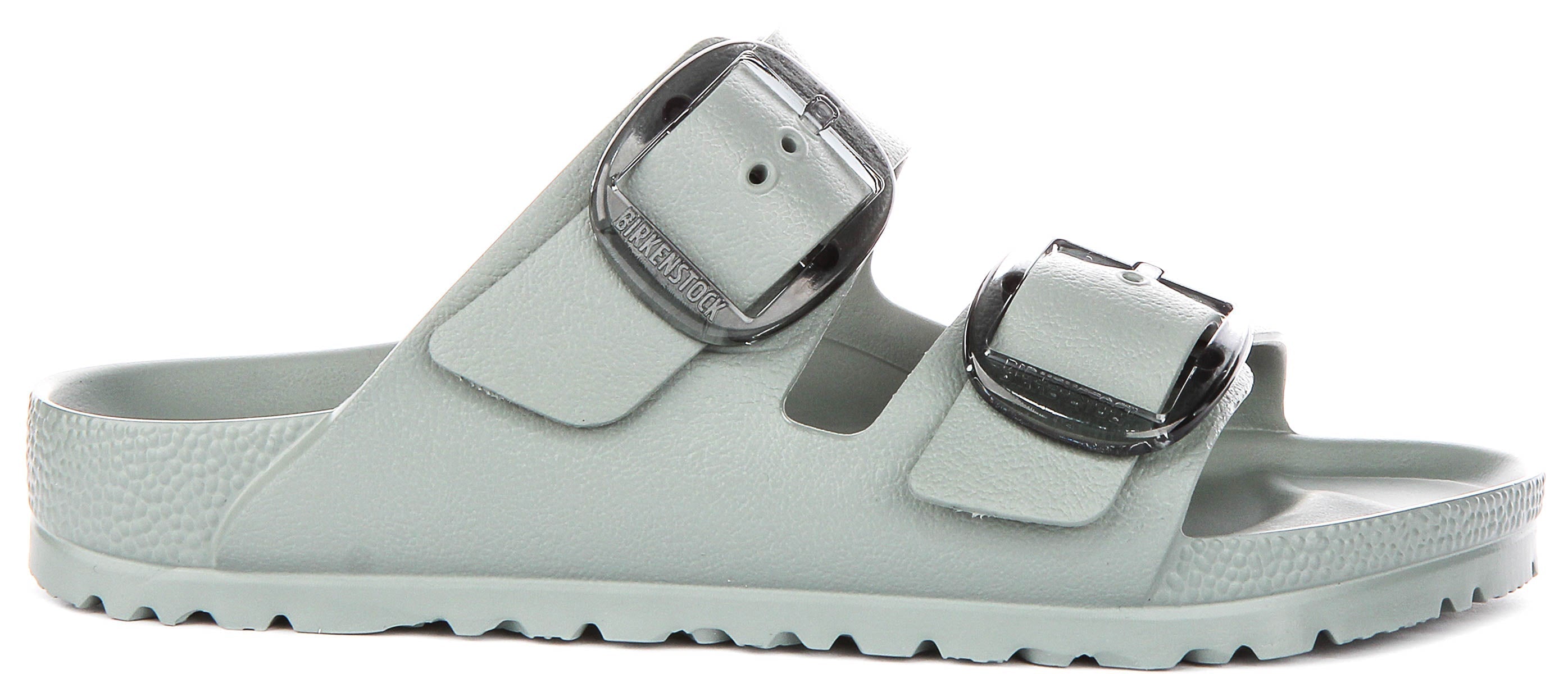 Sandales Birkenstock Arizona | EVA vert sauge - grande boucle pour femme - coupe étroite