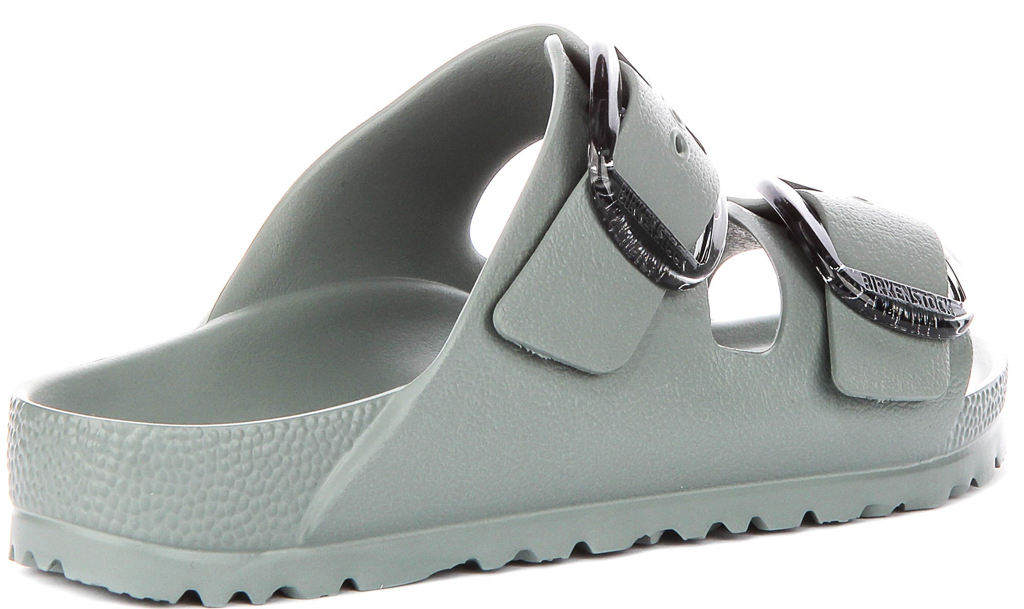 Sandales Birkenstock Arizona | EVA vert sauge - grande boucle pour femme - coupe étroite