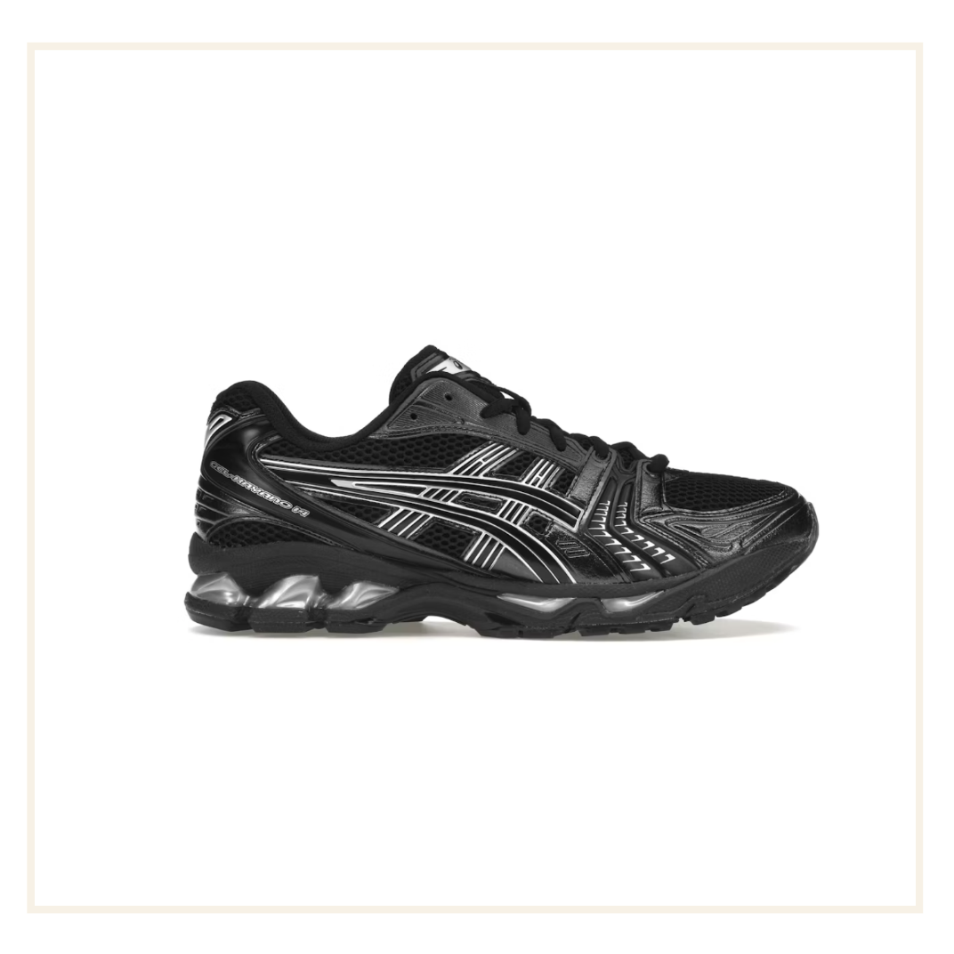 ASICS Gel-Kayano 14 Nero Argento puro