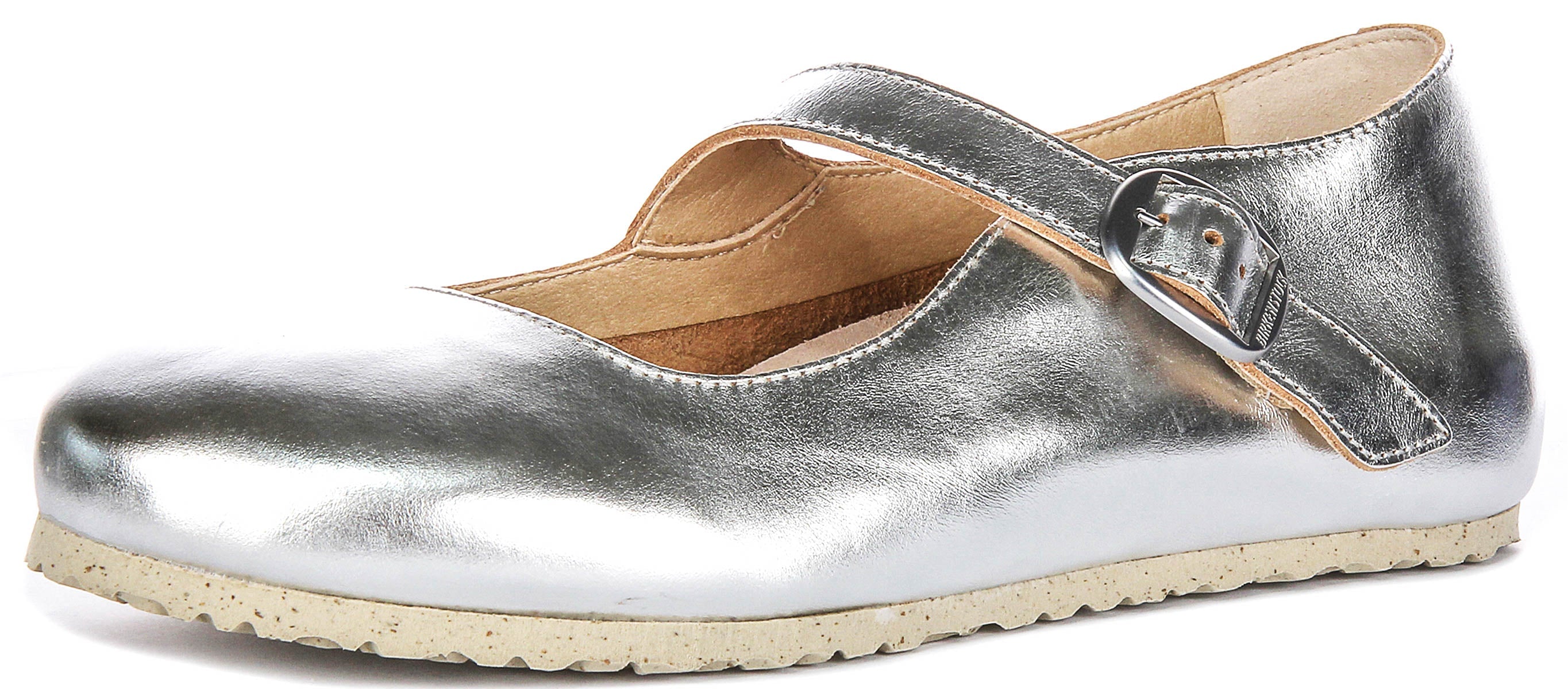 Chaussures Birkenstock Tracy | matière synthétique argentée emblématique de Birkenstock pour hommes et femmes