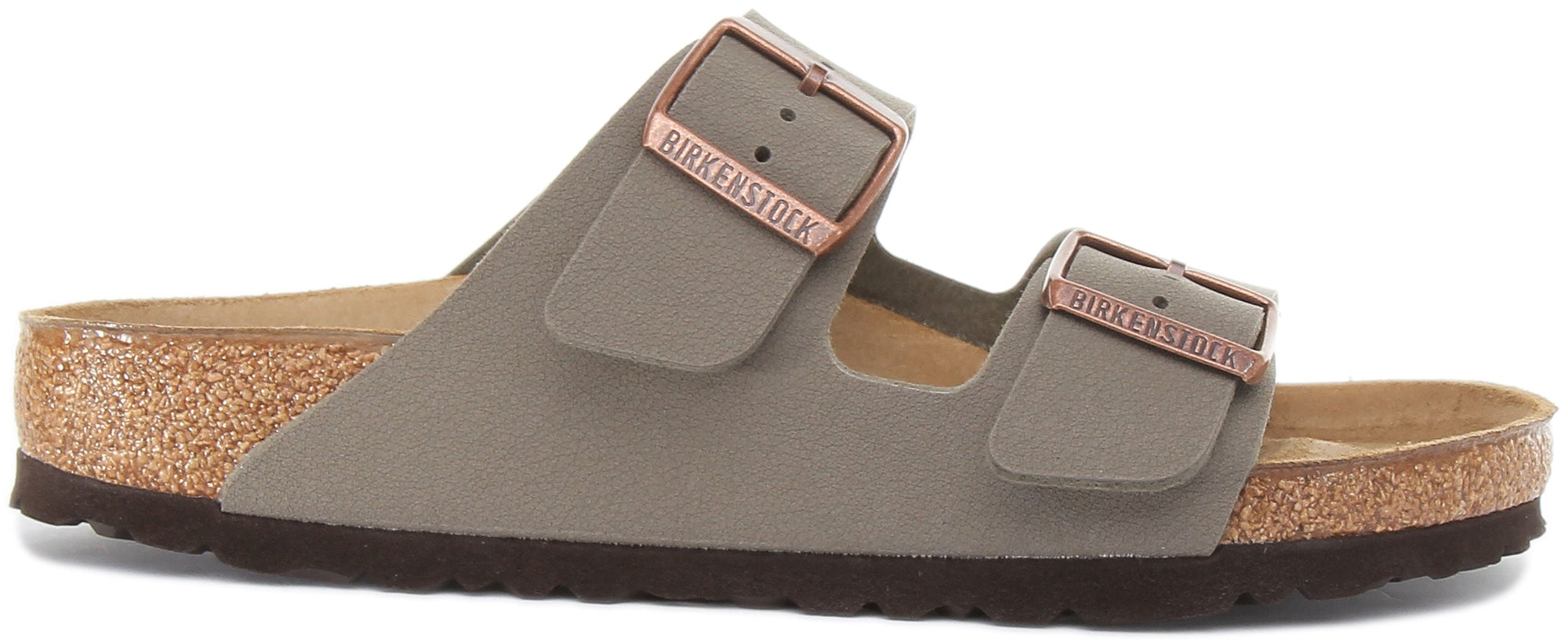 Sandali Birkenstock Arizona | Birko-Flor color pietra da donna