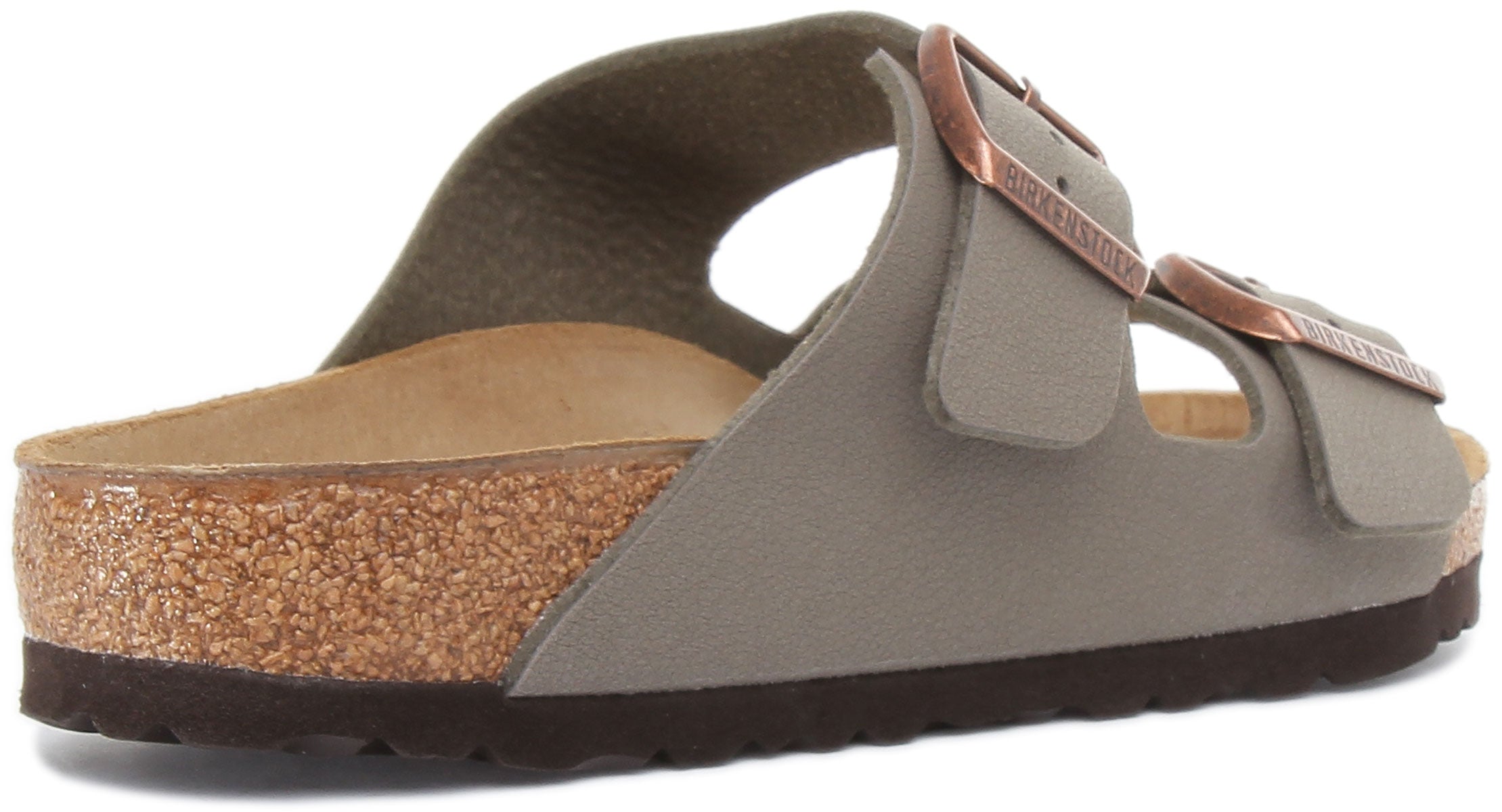 Sandali Birkenstock Arizona | Birko-Flor color pietra da donna