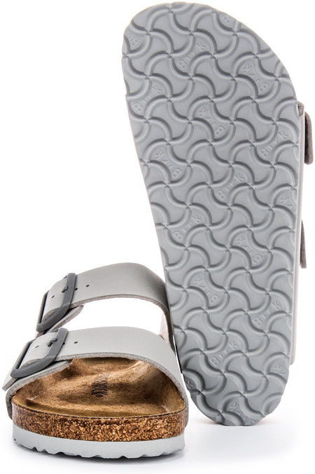 Sandali Birkenstock Arizona | Birko-Flor color pietra da donna
