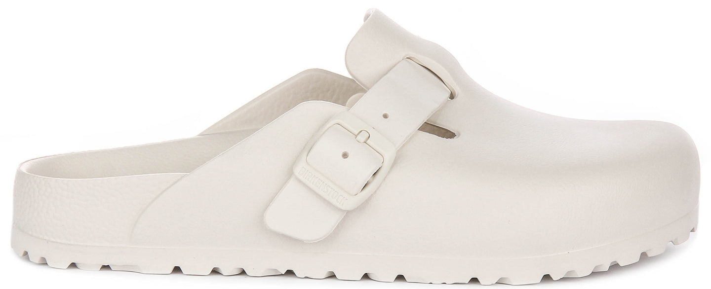 Birkenstock Boston sabots | EVA couleur pierre pour hommes et femmes - coupe étroite