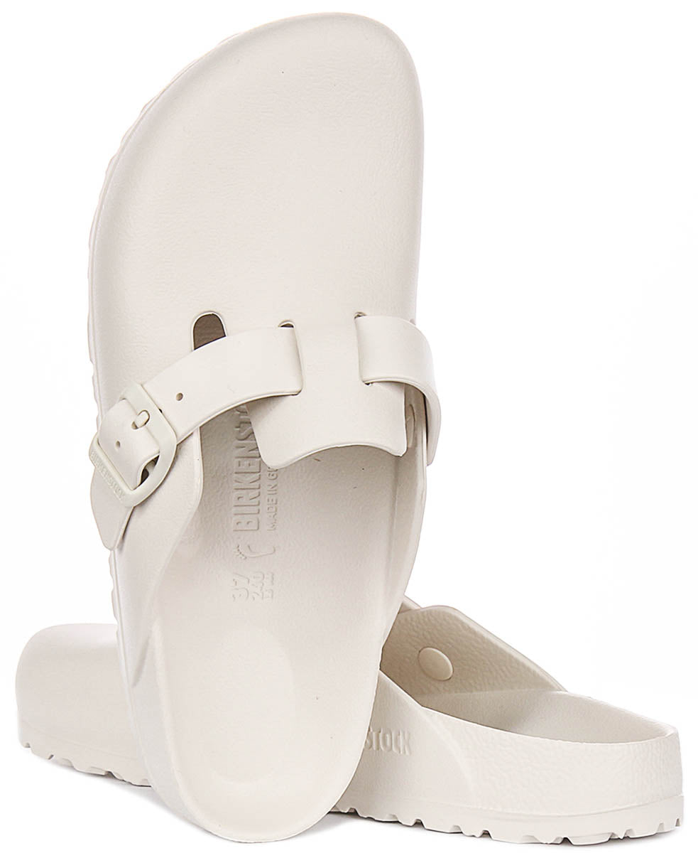 Birkenstock Boston sabots | EVA couleur pierre pour hommes et femmes - coupe étroite